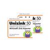 UNIZINK 50 Enteric Tablets Double Pack (2 x Pack of 100)