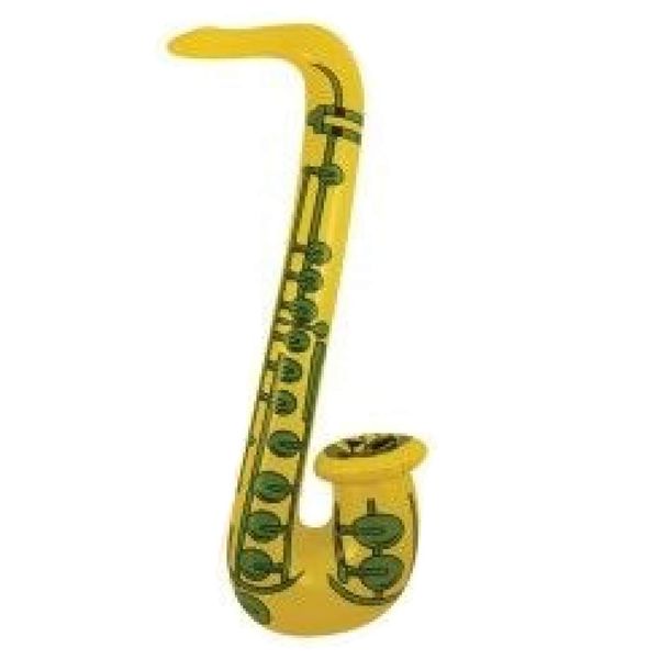 Henbrandt Inflatable Blow Up Saxophone in Party Accessory - 55 cm