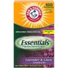 Arm & Hammer 2-Pack Dryer Sheets, Lavender & Linen Scent, 100 Ct Each