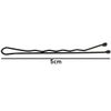 Grendle 100 Black Hair Bobby Pins in Plastic case