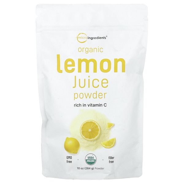 Organic Lemon Juice Powder, 10 oz (284 g)