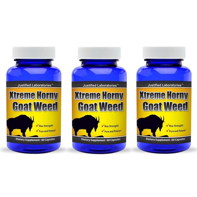 Horny Goat Weed 3 Bottles