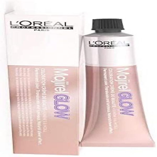 L'Oréal Professionnel Majirel Glow Light Permanent Hair Colour, No. 18 Greige Escape, 50 ml