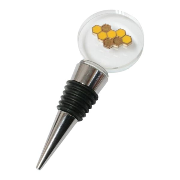 Honeycomb Glass Wine Whiskey Stopper Cork 685