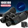 100X180 Binoculars Day Night Vision Auto Focus High Power Waterproof+ Case