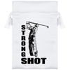 Azeeda 15cm 'Perfect Strike, Golf Glory' Satin Drawstring Bag/Pouch (SB00096401)