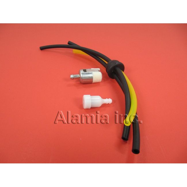 Mantis Tiller Parts Fuel Line, Fuel Filter and Vent. Fits All New Mantis Echo Tiller with 3-Fuel Hoses