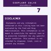 Eggplant Salve 2 oz. Skin Salve