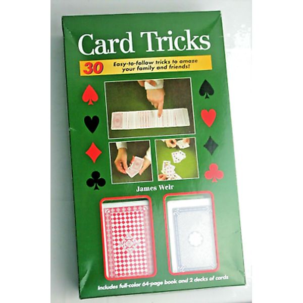 Card Tricks by James Weir Book 2 Decks Complete 1996 Barnes Noble