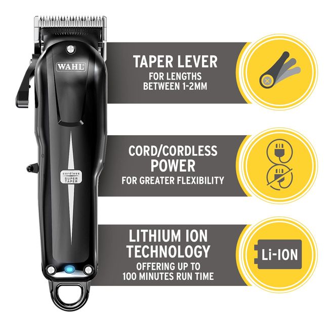 Clippers by WAHL Cordless Super Taper Clipper