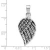 Silver  Enameled Angel Wing Ash HolderPendant QP5322