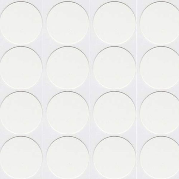 (400, White gloss Adhesive Hole Cover-7506028)