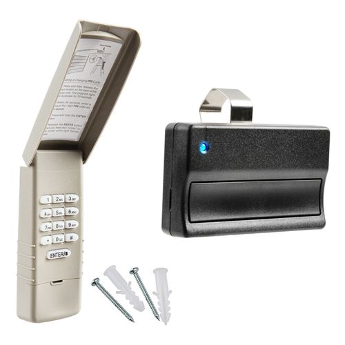 For Liftmaster Garage Door Keypad, 377LM Opener + 371LM Car Visor Remote 315mhz
