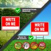 Basic Home Electrical Repairs Class Write On Me Red 18x24 in Single Sided Yard Road Sign w/Stand