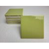 Lime Green Ceramic Tile Shower Backsplash 4.25 in Subway Mid Century Modern