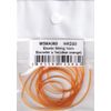 MSM Creation MSMA068 Elastic String Diameter 0.4 inch (1 mm) x 3.3 ft (1 m) (Clear Orange)