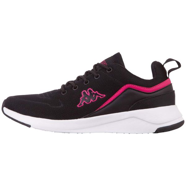 Kappa Unisex's Darou Road Running Shoe, 1122 Black Pink, 4 UK