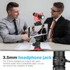 Rigwig Boy MM1 Pro Double Capsule Condenser Microphone for Camera, iPhone, Android, Smartphone, Tablet, Camcorder, PC, 2 People Recording