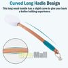 Back Cream Applicator Lotion Applicator for 2 in 1 Body Brush Beech Handle