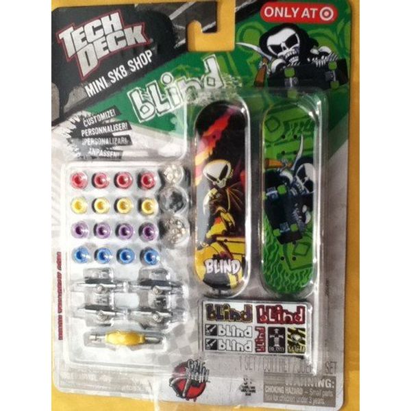 Tech Deck Mini SK8 Shop Blind Customizable 2 Board Exclusive Set