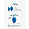FilliMilli Chokchoku Puff, Filimiri, Makeup Puff, Drop Shape Makeup Sponge, 1 Piece, Korean Cosmetics, Blue Sponge