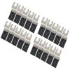 Metal Oscillating Tool Saw Blades 20 Pcs Multitool Quick Release Oscillating