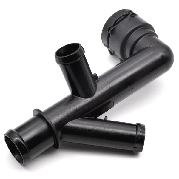 HAOTOM Engine Coolant Hose Connector Compatible For VW Jetta Beetle Passat 2014-2017