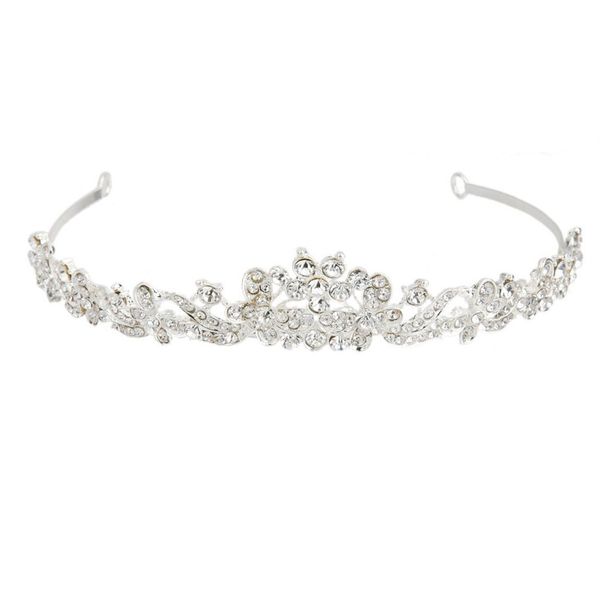 WINOMO Wedding Bridal Prom Rhinestones Crown Princess Tiara Headband Hairband Hair Hoop Headpiece