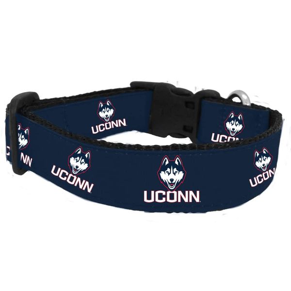 College Dog Collar (Large, UConn)