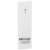 Mitutoyo 613611-02 Rectangular Gauge Block, Ceramics, Grade 0, 0.04 inch (1 mm)