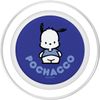 Pochacco Character Front and Back PopSockets MagSafe PopGrip for iPhone
