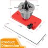 42-047 Magnetic Wall Mount Lawn Mower Blade Balancer Replace Oregon 42-047