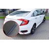 Rear Bumper Canard Diffuser Splitter Spoiler Fin Red 6"-9" Support Rod Tie Bar