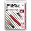 Maglite Solitaire LED 1-Cell AAA Flashlight Red