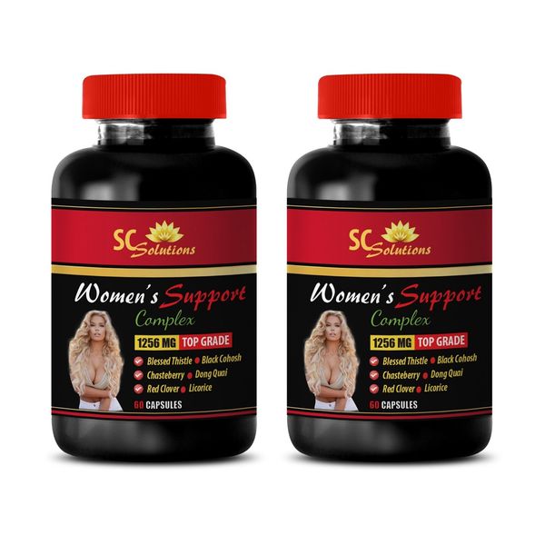 black cohosh root, Women's Support Complex 1256mg, natural antioxidant blend 2B