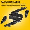4PC For Altima 2013-2015 Front Bumper Bracket Retainer Plastic Hold Mount Guide