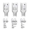 Billy Jealous Shave3some Travel-Size Trio Shaving Kit for Men with Heating Pre-Shave, Super Slick Shave Cream and Cooling After-Shave, Citrus Scent, 3 Fl Oz Each