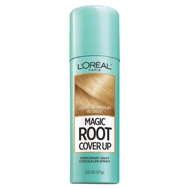 L'Oreal Paris Root Cover Up Temporary Gray Concealer Spray, Light to Medium Blonde 2 oz (Pack of 3)