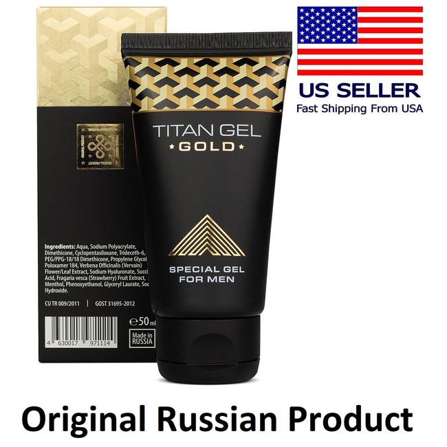 Titan Gel GOLD for Men, Original Product