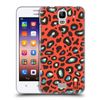 Head Case Designs Orange Leopard Mad Print 2 Hard Back Case Compatible With Huawei Y360 / Y3