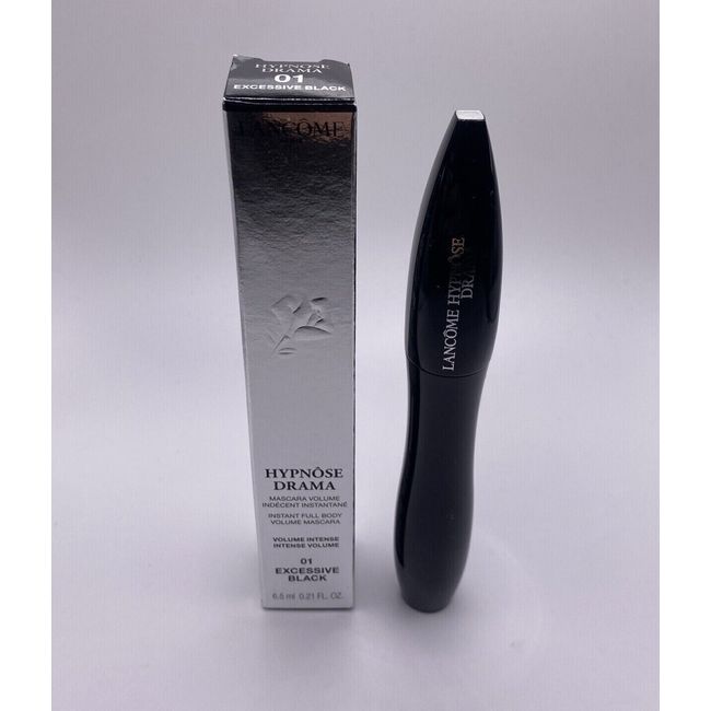 Lancome Hypnose Drama Mascara '#01 Excessive Black' .23oz/6.5g New In Box