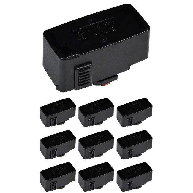 Swan Denki DUS-52BK-10S Lighting Rail Plug (Hanging Ceiling Body) Black Type Set of 10