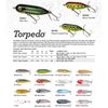 Heddon Tiny Torpedo (Baby Bass, 1 7/8-Inch)
