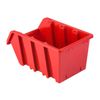 PAFEN Set of 10 x Stacking Boxes NP4 Red Storage Boxes Sorting Boxes