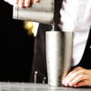 WOMLEX Boston Cocktail Shaker 820ml and 550ml (Black)
