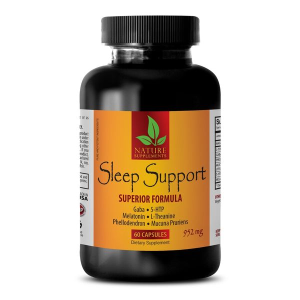 relax pills - SLEEP SUPPORT FORMULA 952MG - mood control 1 Bottle 60 Capsules