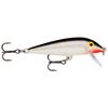 Rapala CountDown Lure with Two No. 5 Hooks, 2.1-3 m Swimming Depth, 9 cm Size, Silver