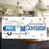 Grandad’s Caravan - Caravan Gift Sign for Grandad