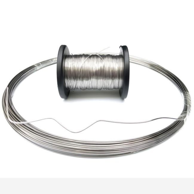 304 Stainless Steel Wire Smooth Jewellery Making Wire Dia 0.1 - 3mm Soft /  Hard