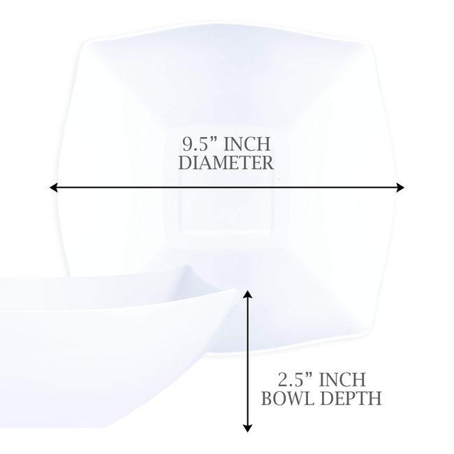 64 ounce large salad bowls disposable